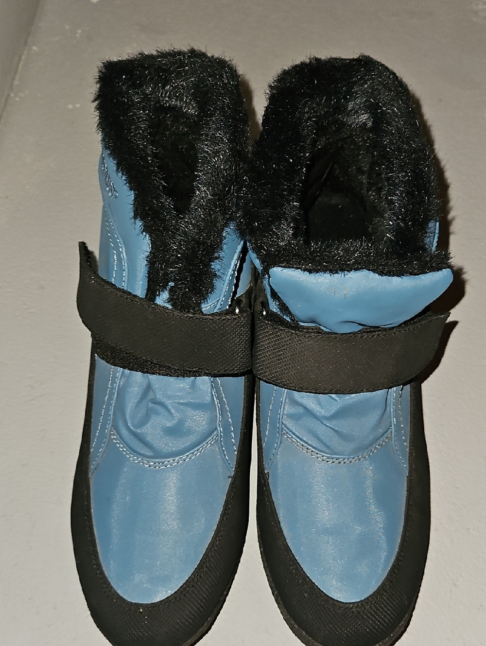 Wanderlust Blue Winter Fur-Lined Boots